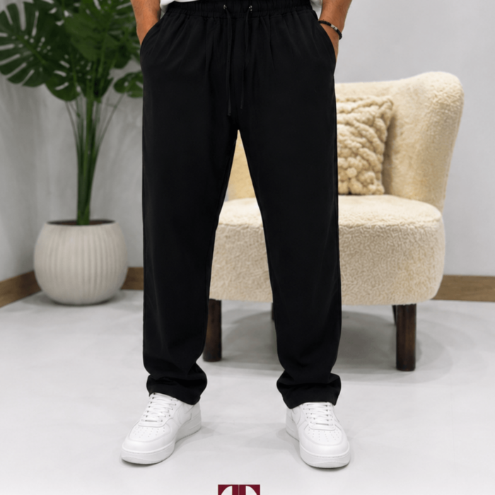 Black Linen Pants