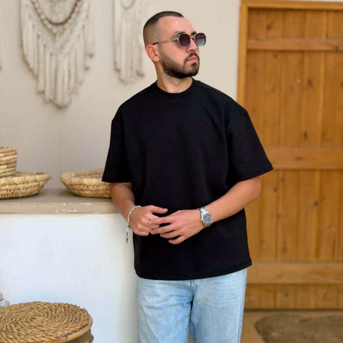 Black Oversized T-Shirt